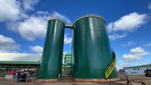 Tanque industrial entregue para a Potencial Biodiesel